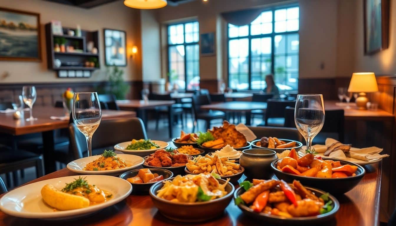 Een gezellig restaurant met smakelijke gerechten in Breda.