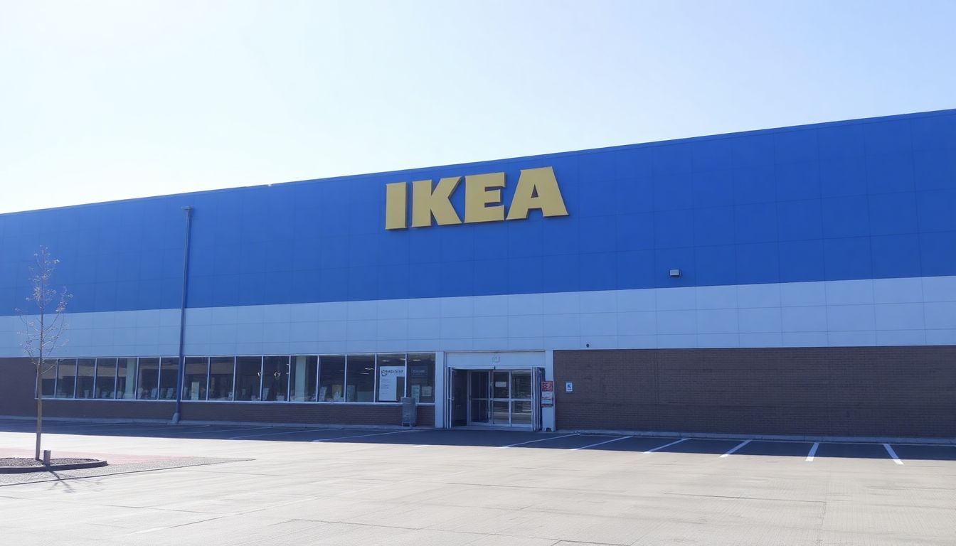 Het is een foto van IKEA Breda aan Woonboulevard Breda XXL.